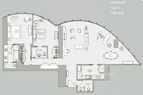 Apartamento en Downtown Dubai (Downtown Burj Dubai), Dubai, 2 dormitorios, 179 m², № 98133 - foto 28