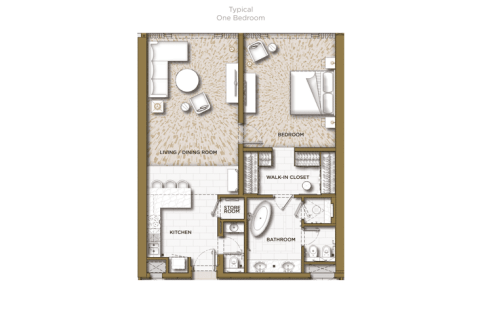 Apartamento en EMAAR Beachfront, Dubai Harbour, Dubai, 2 dormitorios, 129 m², № 60982 - foto 3