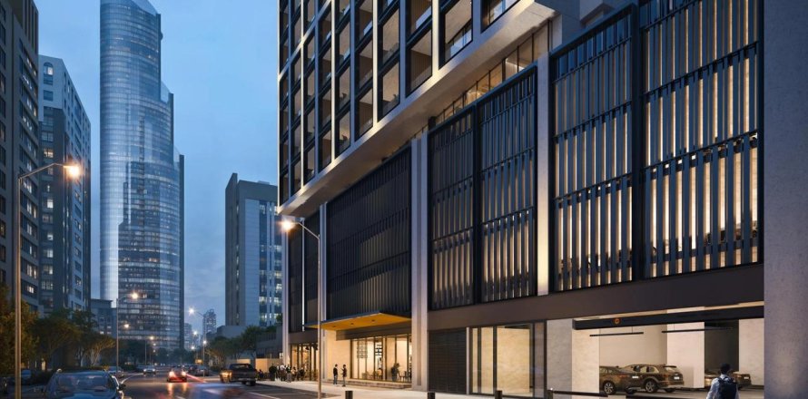 Appartement à Al Jaddaf, Dubai, 1 chambre, 75 m², № 24201