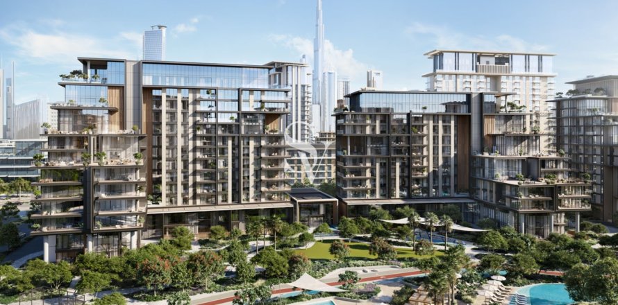 Квартира в City Walk Crestlane 2 & 3 в City Walk, Дубай, 1 спальня, 75м², № 121937
