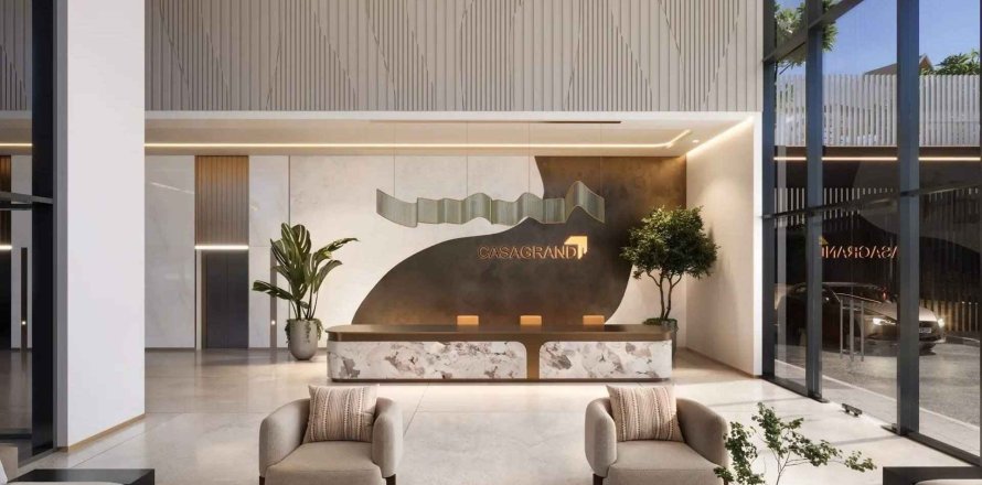 Appartement à Hermina by Casagrand à Dubai, 2 chambres, 129.88 m², № 109672