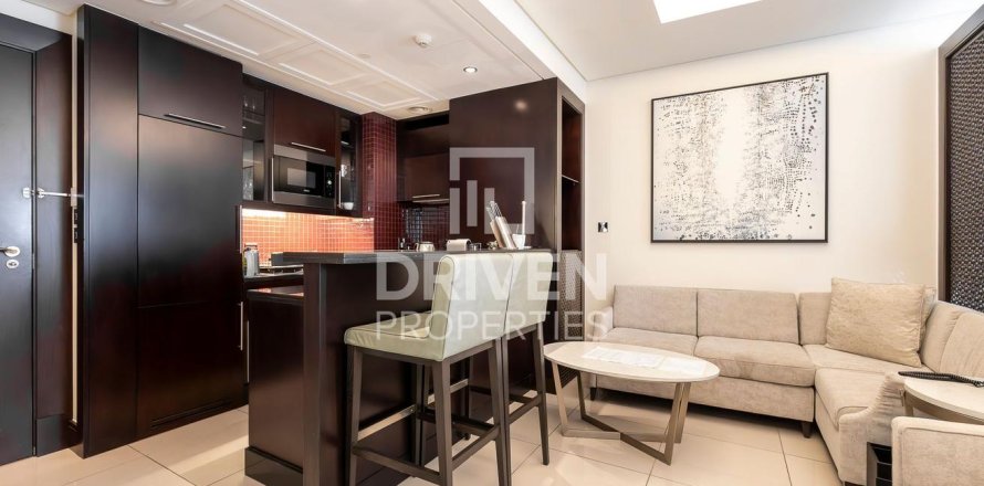Apartamento en Downtown Dubai (Downtown Burj Dubai), Dubai, estudio, 48.22 m², № 128012