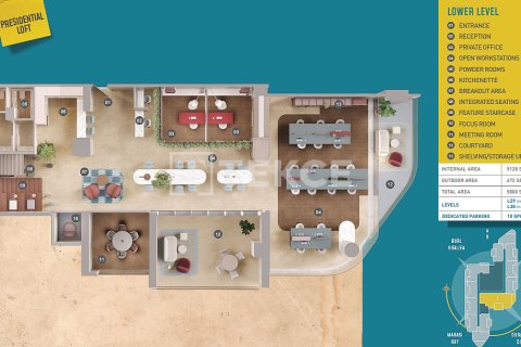 Купить офис в Бизнес-Бэе, Дубай: 2 спальни, 191м², № 99734 - фото 29