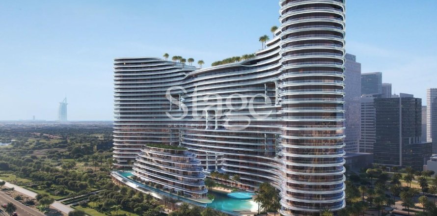 Apartamento en Binghatti Aquarise en Business Bay, Dubai, 1 dormitorio, 73 m², № 124495