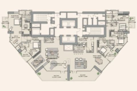 Penthouse à Downtown Dubai (Downtown Burj Dubai), Dubai, 4 chambres, 279 m², № 103541 - photo 19