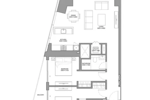 Appartement à Dubai, 2 chambres, № 103536 - photo 2