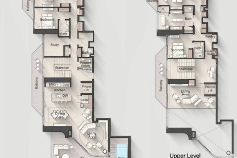 Appartement à Jumeirah Islands, Dubai, 1 chambre, 76 m², № 103547 - photo 21