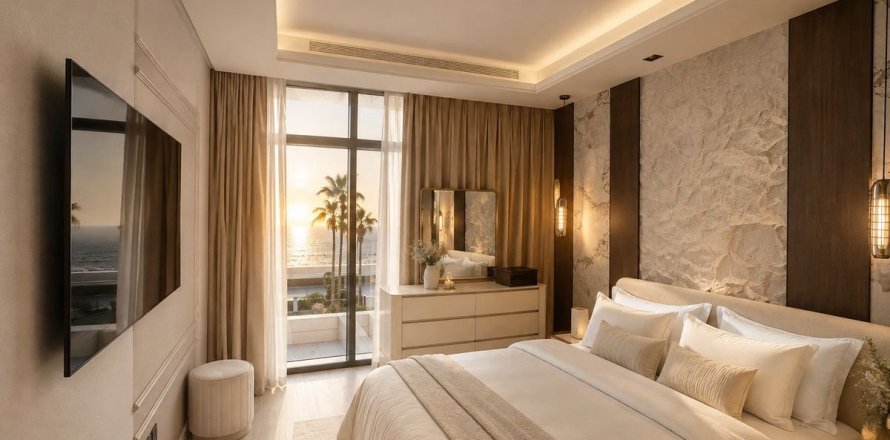 Appartement à Palm Jumeirah, Dubai, 2 chambres, 123.8 m², № 134878