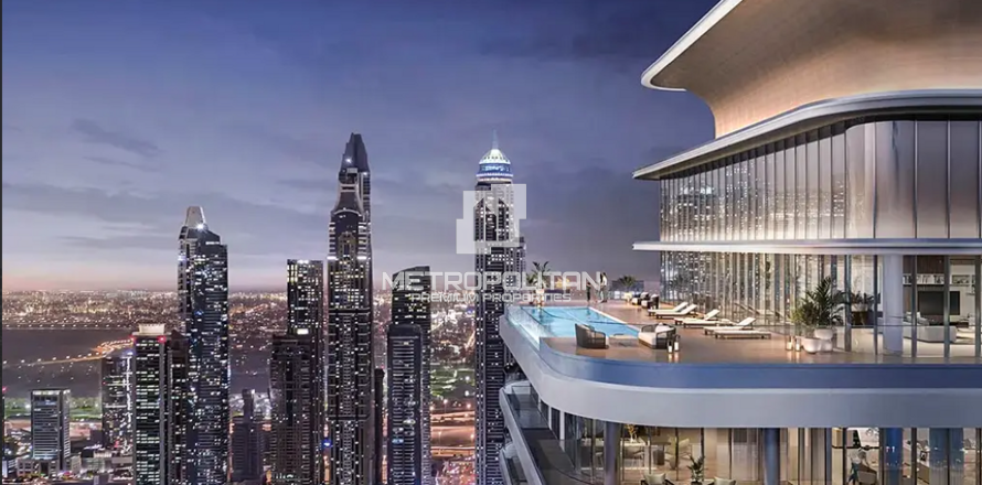 Appartement à EMAAR Beachfront, Dubai Harbour, Dubai, 1 chambre, 73 m², № 74097