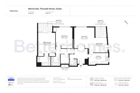 Apartment in Dubai Marina, Dubai 2 bedrooms, 156 sq.m. № 57327 - photo 3