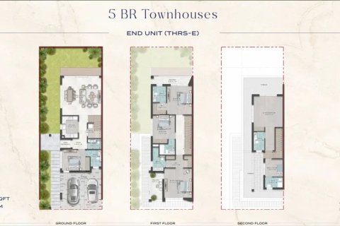 Townhouse in Dubai Investment Park, Dubai 4 bedrooms, 144 sq.m. № 103479 - photo 13