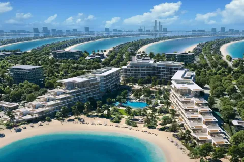 شقة في Palm Central Private Residences في Palm Jebel Ali, دبي 1غرف نوم رقم 114035