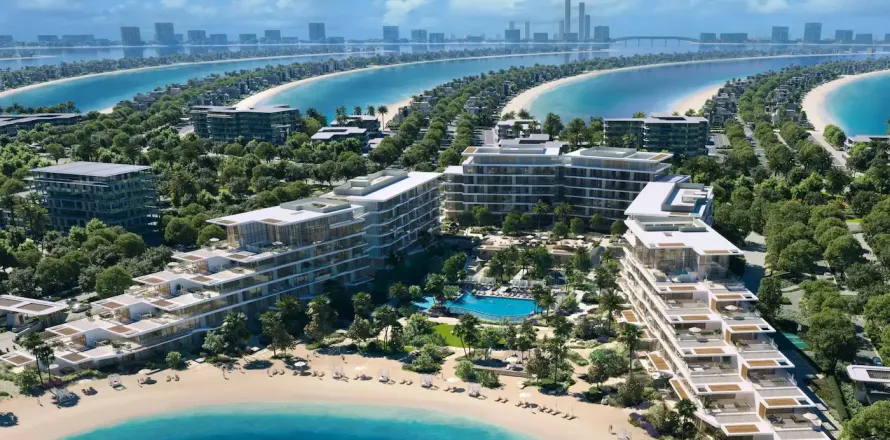 شقة في Palm Central Private Residences في Palm Jebel Ali, دبي 1غرف نوم رقم 114035