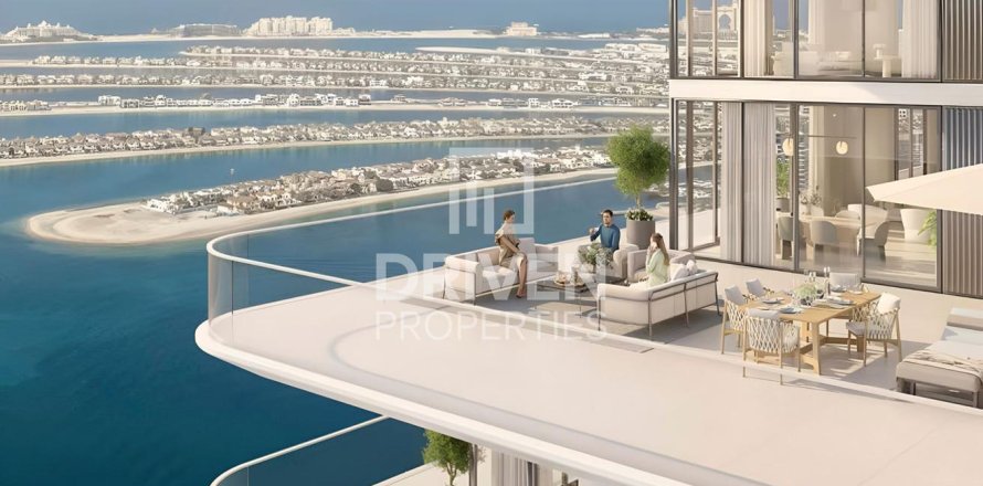 Apartment in EMAAR Beachfront, Dubai Harbour, Dubai 1 bedroom, 85.28 sq.m. № 126798