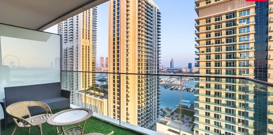 Квартира в Dubai Harbour, Дубай, 1 спальня, 69м², № 55909