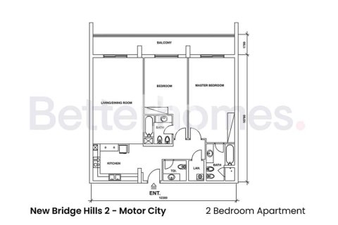 شقة في Motor City, دبي 2 غرف نوم, 153 م² رقم 24298 - صورة 6