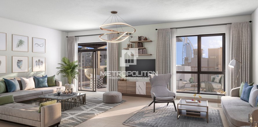 Квартира в Madinat Jumeirah Living, Умм-Сукейм, Дубай, 1 спальня, 70м², № 14740