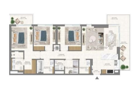 Apartment in Dubai Hills Estate, Dubai 1 bedroom, 70 sq.m. № 103618 - photo 2