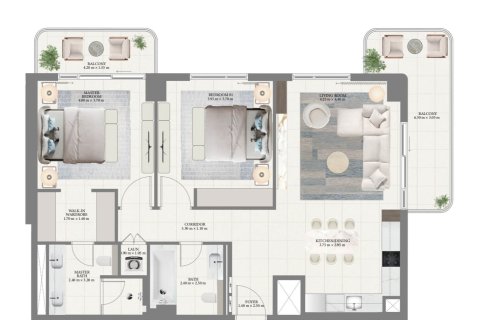 Apartment in Mina Rashid, Dubai 1 bedroom, 75 sq.m. № 103620 - photo 4