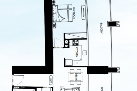 Apartment in Business Bay, Dubai studio, 43 sq.m. № 103614 - photo 4