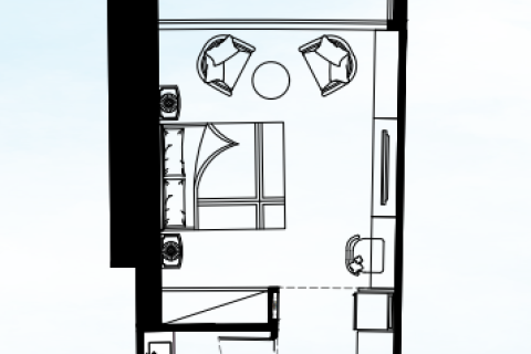 Apartment in Business Bay, Dubai studio, 43 sq.m. № 103614 - photo 5