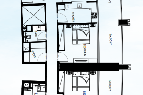 Apartment in Business Bay, Dubai studio, 43 sq.m. № 103614 - photo 2