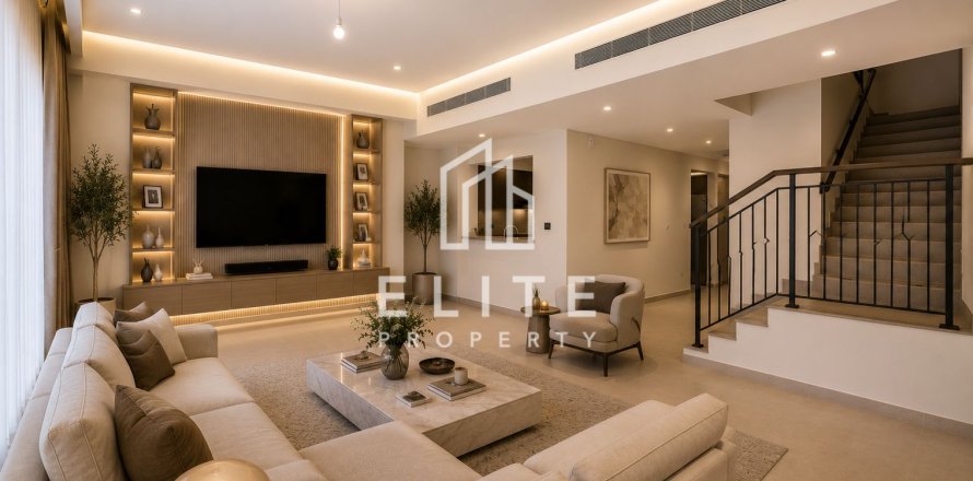 Таунхаус в Damac Lagoons, Дубай, 4 спальни, 211м², № 121196