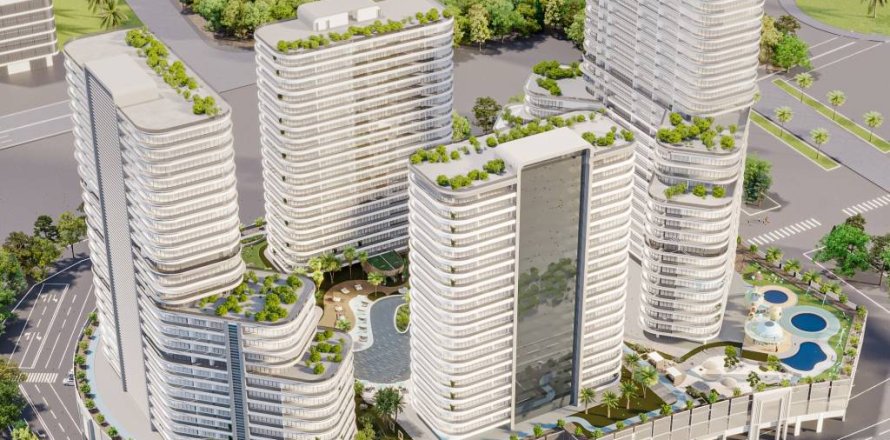 Квартира в THE CENTRAL DOWNTOWN в Дубае, 3 спальни, 761.81м², № 5150