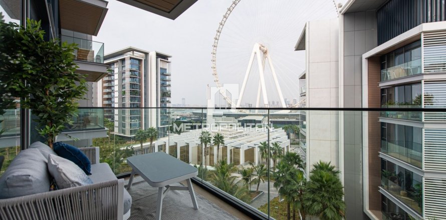 Квартира в Bluewaters Residences, Bluewaters, Дубай, 1 спальня, 105м², № 72654