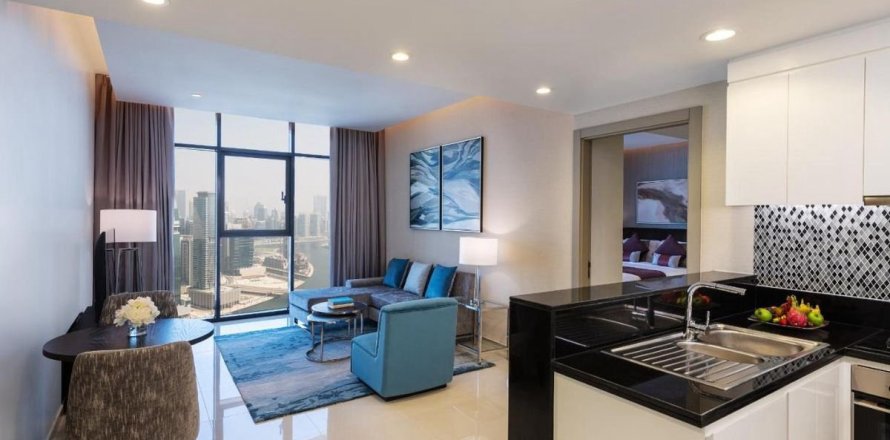 Квартира в Бизнес-Бэе, Дубай, 2 спальни, 100м², № 64634