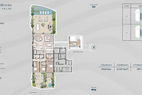 Apartamento en Al Wasl, Dubai, 3 dormitorios, 487 m², № 118418 - foto 23