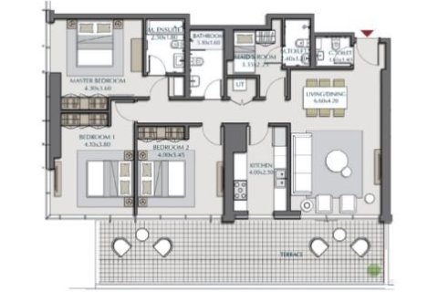 Penthouse à Zabeel, Dubai, 1 chambre, 69 m², № 104025 - photo 3