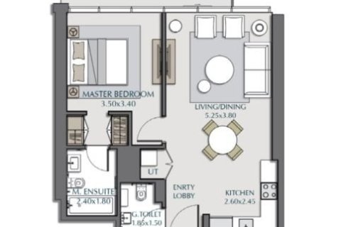 Penthouse à Zabeel, Dubai, 1 chambre, 69 m², № 104025 - photo 5