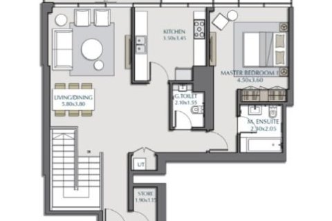 Penthouse à Zabeel, Dubai, 1 chambre, 69 m², № 104025 - photo 2