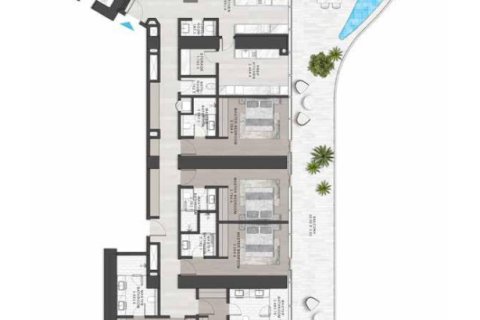 شقة في CASA DAMAC TOWER في Al Sufouh, دبي 1غرف نوم, 76 م² رقم 104016 - صورة 2