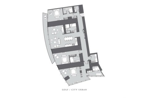 Apartment in SIX SENSES RESIDENCES in Dubai Marina, Dubai 2 bedrooms, 186 sq.m. № 104017 - photo 5