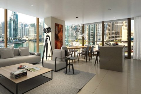 Apartamento en Dubai Marina, Dubai, estudio, 58 m², № 54176 - foto 3