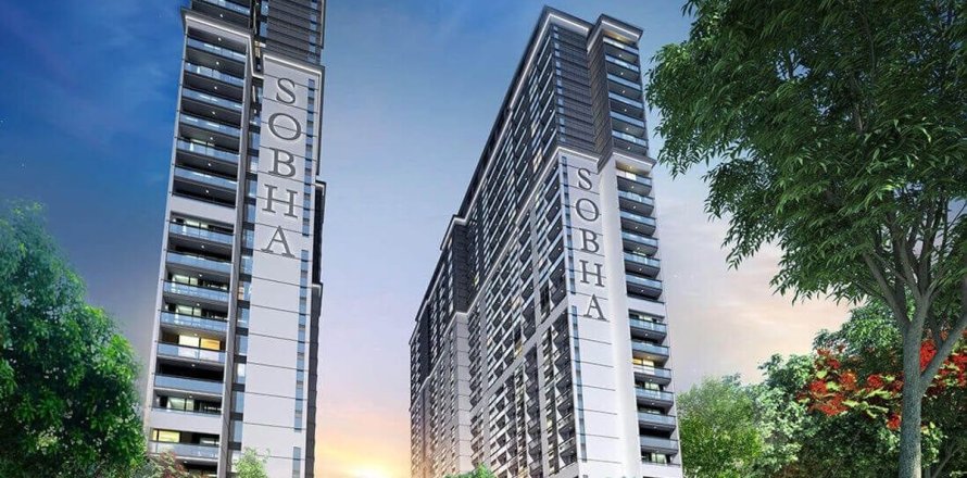 Appartement à Dubai, 2 chambres, 90.1 m², № 94611