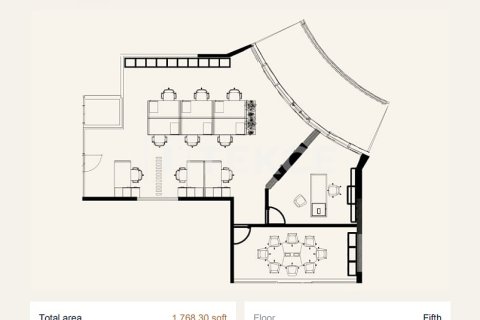 Купить офис в Дубае: 92м², № 100643 - фото 13