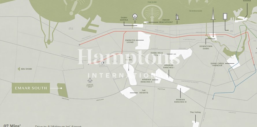 Villa in Dubai South (Dubai World Central), Dubai 4 bedrooms, 281.31 sq.m. № 112108
