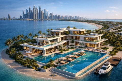 Villa in Palm Jebel Ali, Dubai 7 bedrooms, 8418 sq.m. № 124419
