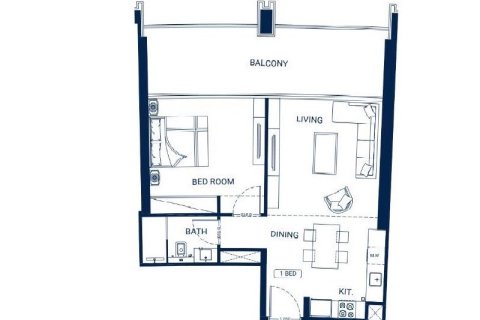 Apartment in Business Bay, Dubai 1 bedroom, 78.9 sq.m. № 64153 - photo 11