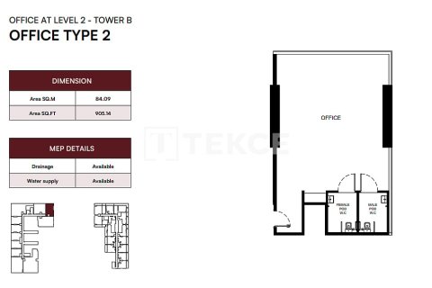 Купить офис в Дубае: 55м², № 139433 - фото 17