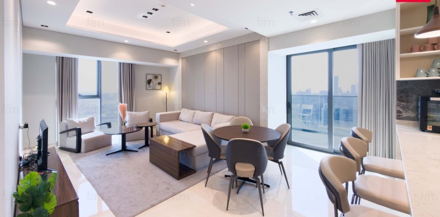 Apartamento en Business Bay, Dubai, 2 dormitorios, 137.2 m², № 89580