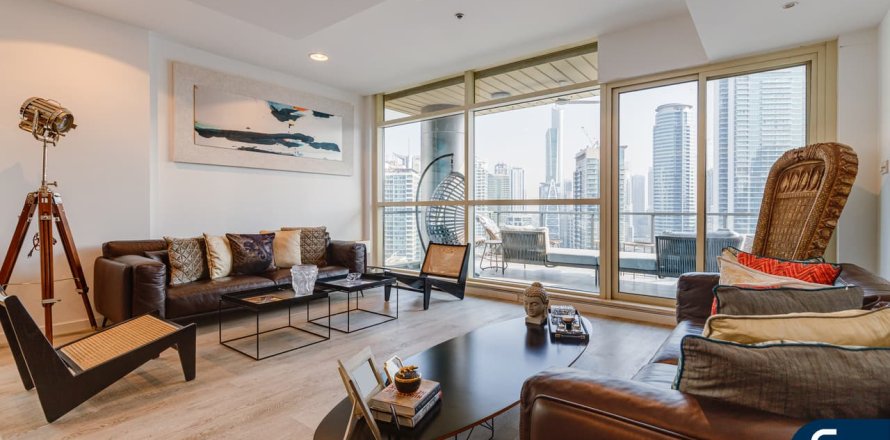 Apartment in AL SAHAB TOWER in Dubai Marina, Dubai 3 bedrooms, 213 sq.m. № 79322