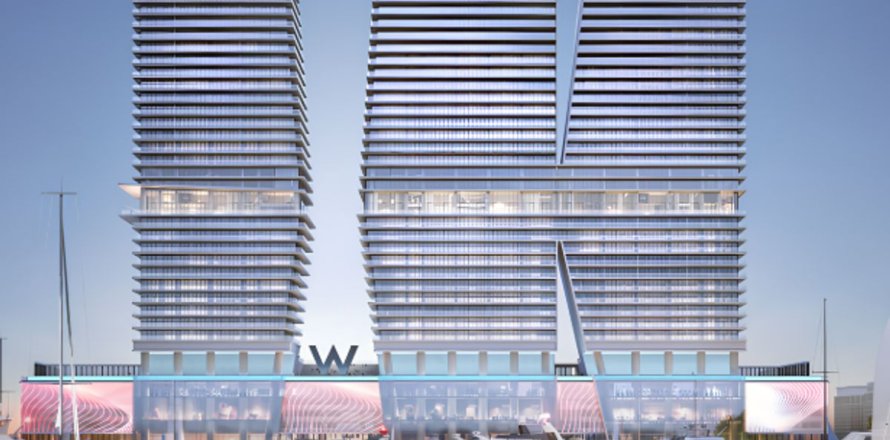 Квартира в Dubai Harbour, Дубай, 1 спальня, 114.4м², № 17049
