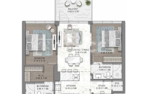 Apartment in DAMAC Hills (Akoya by DAMAC), Dubai 1 bedroom, 65 sq.m. № 137885 - photo 20