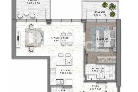 Apartment in DAMAC Hills (Akoya by DAMAC), Dubai 2 bedrooms, 99 sq.m. № 137886 - photo 30