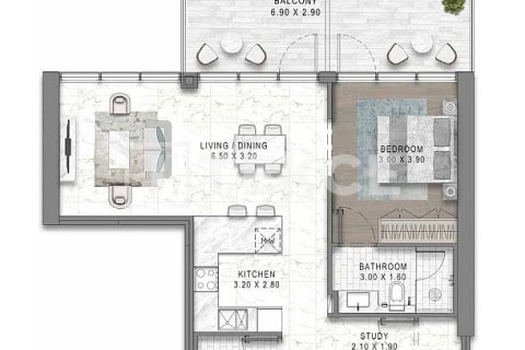 Apartment in DAMAC Hills (Akoya by DAMAC), Dubai 2 bedrooms, 99 sq.m. № 137886 - photo 29