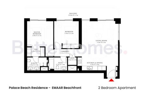 Appartement à Dubai Harbour, Dubai, 2 chambres, 115 m², № 21769 - photo 17